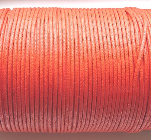 TG003 2mm Bright Red Cotton Thong