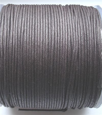 TG006 1mm Dk Brown Cotton Thong