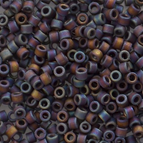 DB0884 Matte Op Brown AB Delica