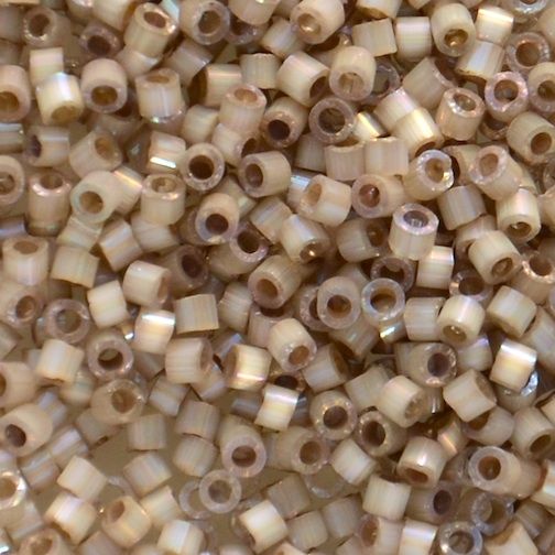 DB0680 Dyed Smokey Quartz Silk Satin Delica