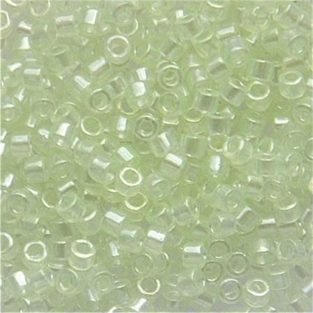 DB1474 Trans Pale Green Mist Lustre Delica