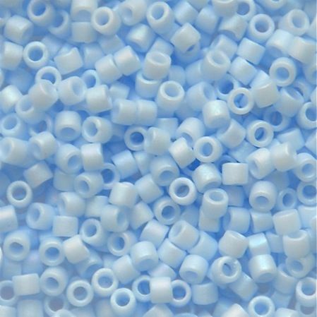 DB1527 Mat Op Light Sky Blue AB Delica