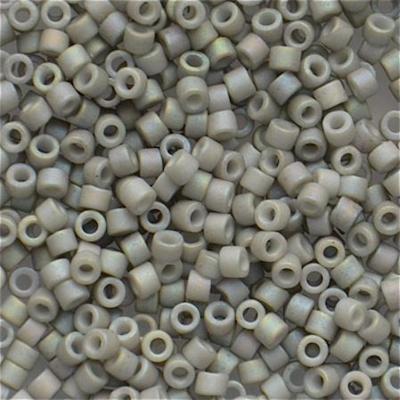 DB1528 Mat Op Light Smoke AB Delica