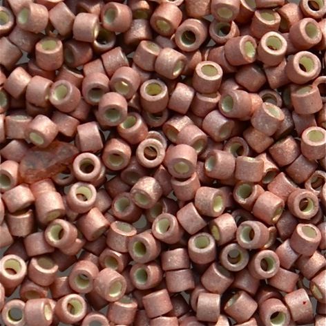 DB1166 Galv Mat Pink Blush Delica