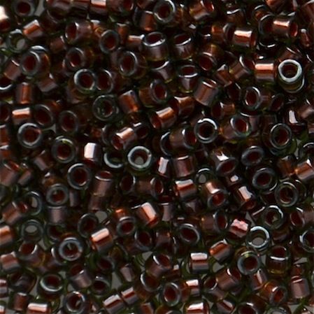 DB1710 Copper Pearl Lined Olive Delica