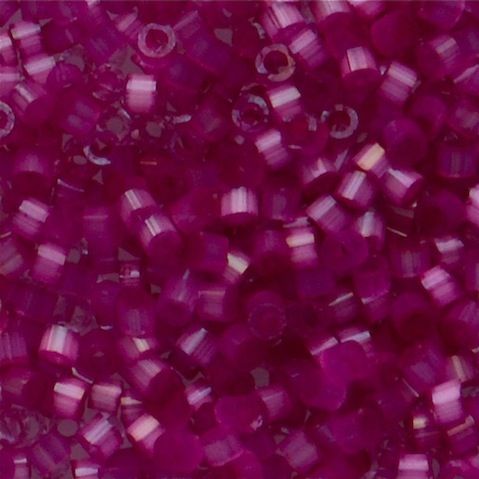 DB1808 Dyed Fuschia Silk Satin Delica