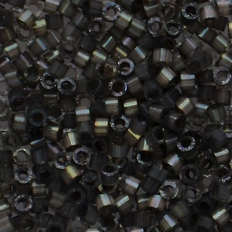 DB1818 Dyed Rustic Gray Silk Satin Delica