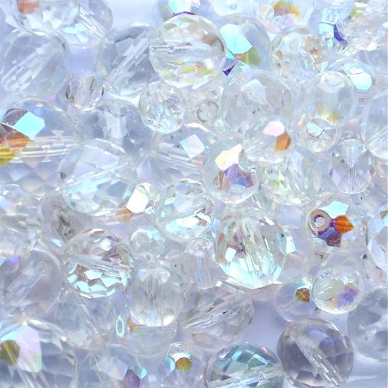 MX134 Clear AB Facet Mix