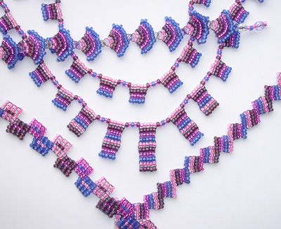 Square Stitch Box - Mauritius