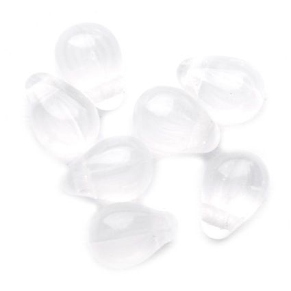 GL1239 4x6mm Milky White Drop