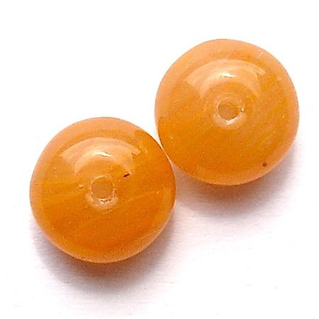 GL1550 9x5mm Toffee Amber Rondelle