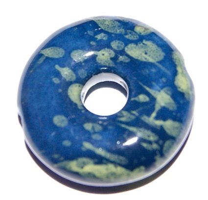 CE161 28mm Blue Green Fat Curved Ceramic Donut