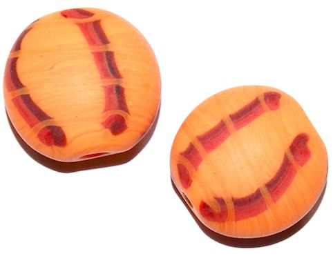 GL3250 22mm Orange Frost Cushioned Disc