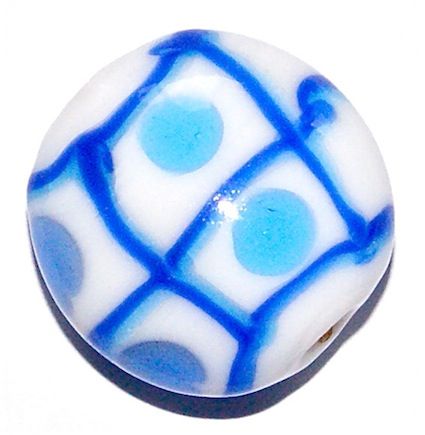 GL3169 22mm Cushioned Blue and Aqua Disc