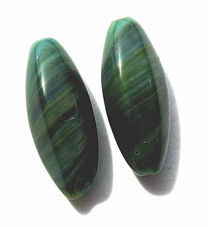 GLx0996 20mm Green Oval