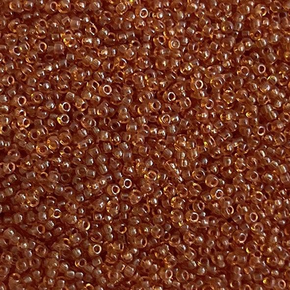RC11-0133 Trans Topaz Size 11 Seed Beads