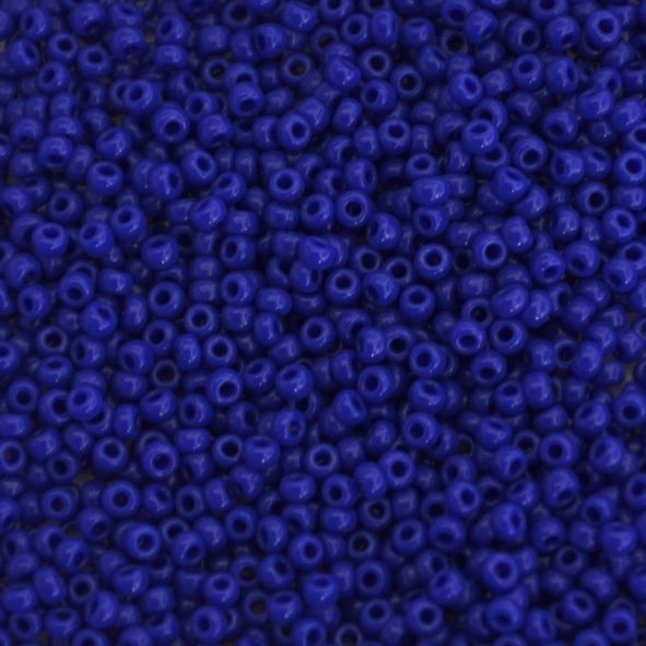RC11-0414 Op Cobalt Size 11 Seed Beads