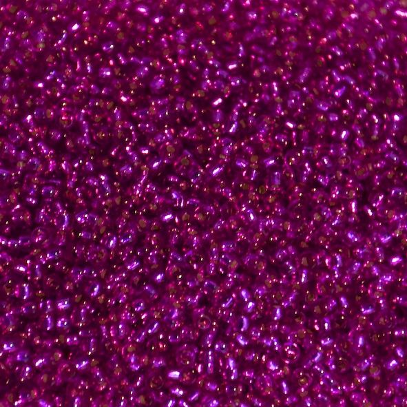 RC11-1340 Dyed SL Fuchsia Size 11 Seed Beads
