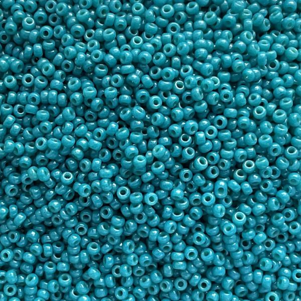 RC11-1471 Dk Teal Green Size 11 Seed Beads