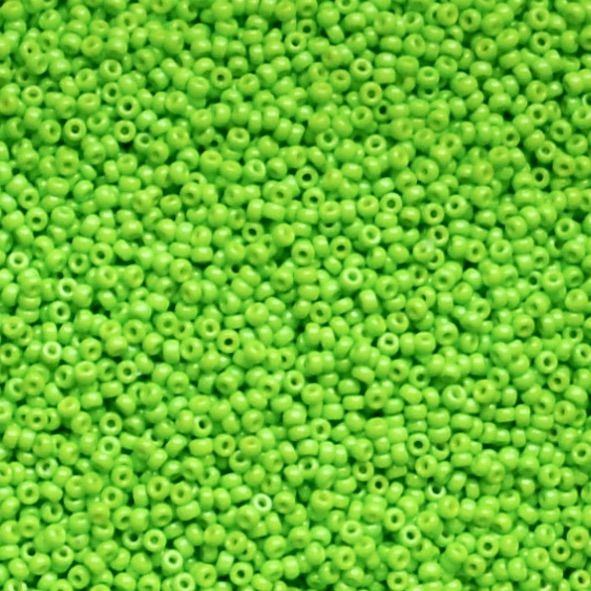 RC11-4471 Duracoat Op Kiwi Size 11 Seed Beads