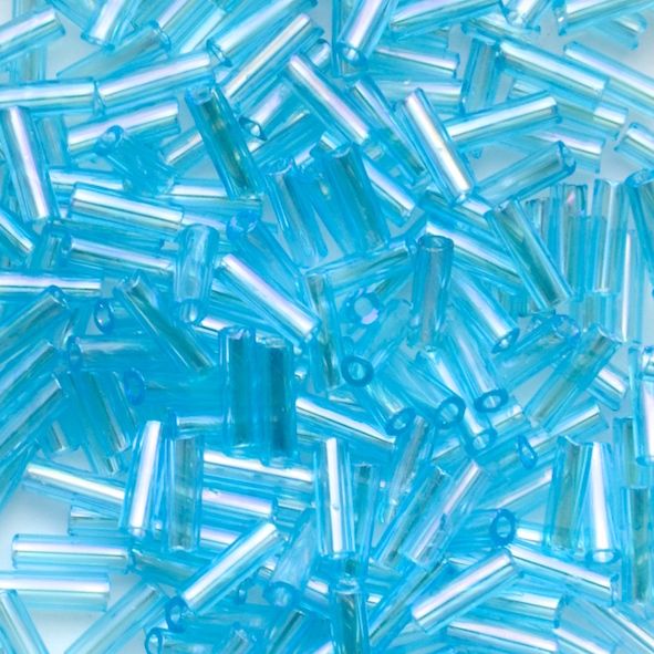 RC558 Turquoise AB Transparent Size 3 Bugle