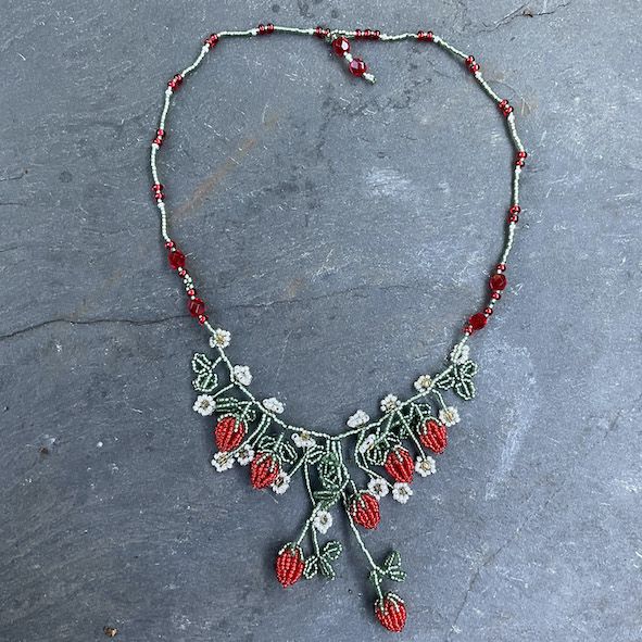 Strawberry Necklace