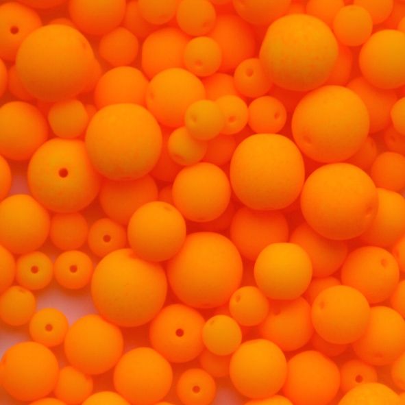 RG429 Sunshine Orange Velvet 4mm Rounds