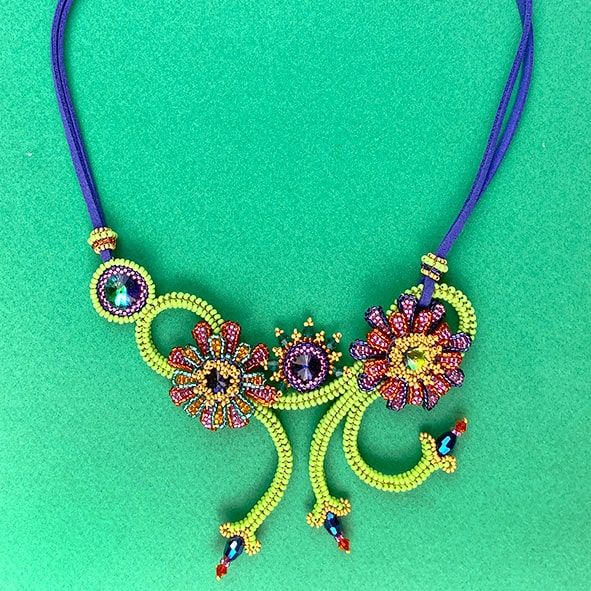 Zinnia Necklace Kit