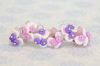Pink Posy Hairclip Bead Pack