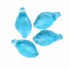 GL5816 Light Turquoise TO Leaf Bead