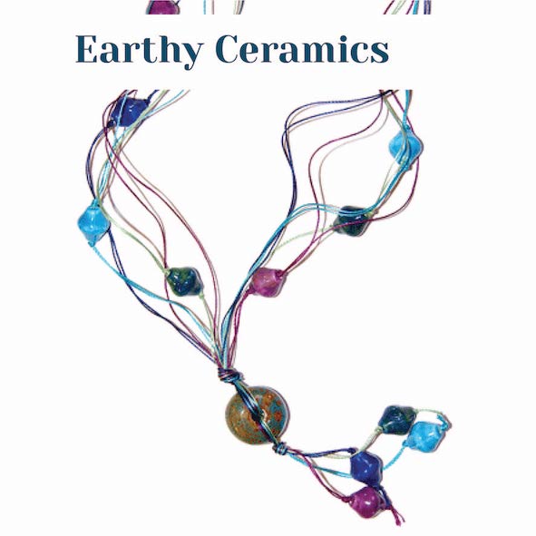 Blue Ceramic Necklace